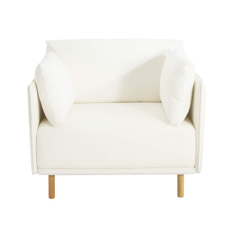 39.17" Upholstered Accent Chair