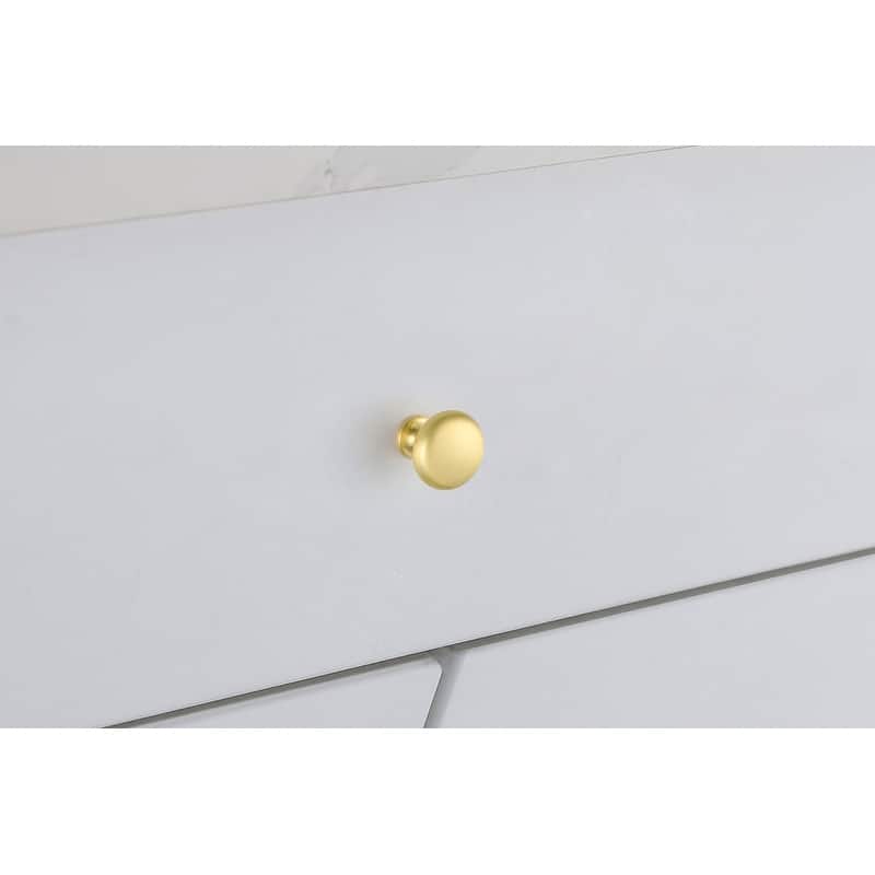 Carmen 1.2" Diameter Mushroom Knob Multipack (Set of 10)