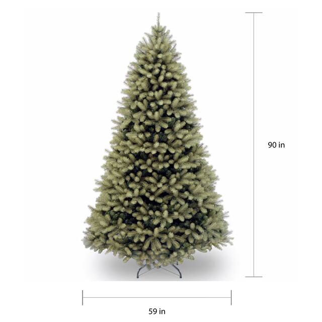 Feel Real Down Swept Hinged Douglas Fir Christmas Tree