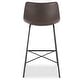 preview thumbnail 16 of 25, Poly & Bark Paxton 24" Seat Height Counter Stool (Set of 2)