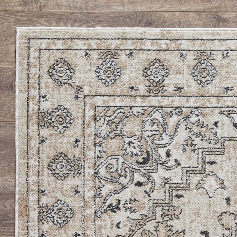 Loomaknoti Kehleigh Avalie Cream Area Rug