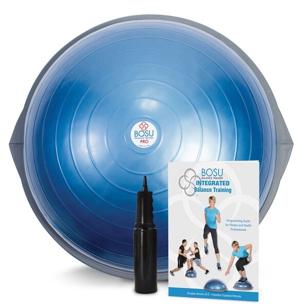 Shop BOSU® PRO Balance Trainer with training manual and instructional