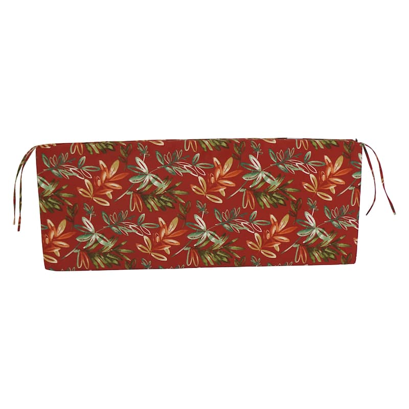 Blazing Needles 54-inch All-Weather Bench Cushion - 54 x 19