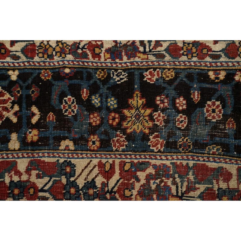 Hand Knotted Oriental 100% Wool Carpet Traditional Geometric Yellow & Gold Qashqai Area Rug - 6' 2'' X 4' 0''