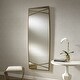 preview thumbnail 4 of 6, Uttermost Gentry Oversized Gold Mirror - 30"W x 78"H x 1.75"D