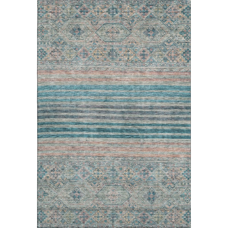 Premium Washable Super Soft Boho Stripes Mayfield Rug