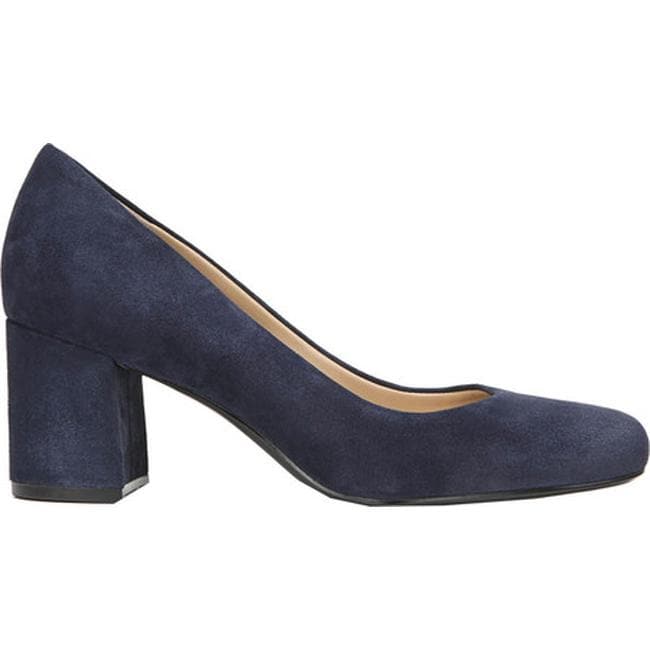 Whitney Pump Inky Navy Suede 