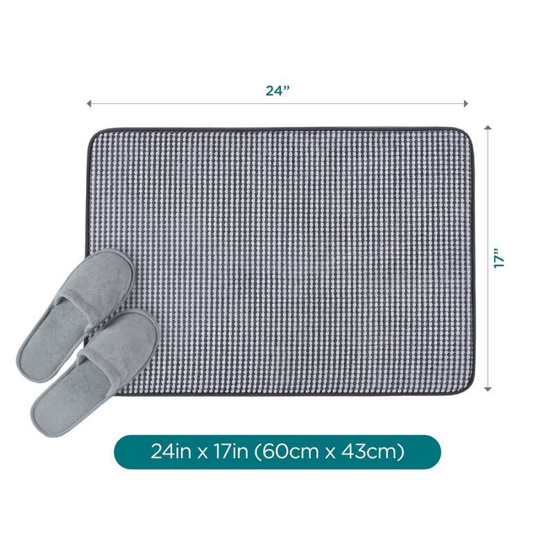 Vellux Bliss Memory Foam Bath Rug