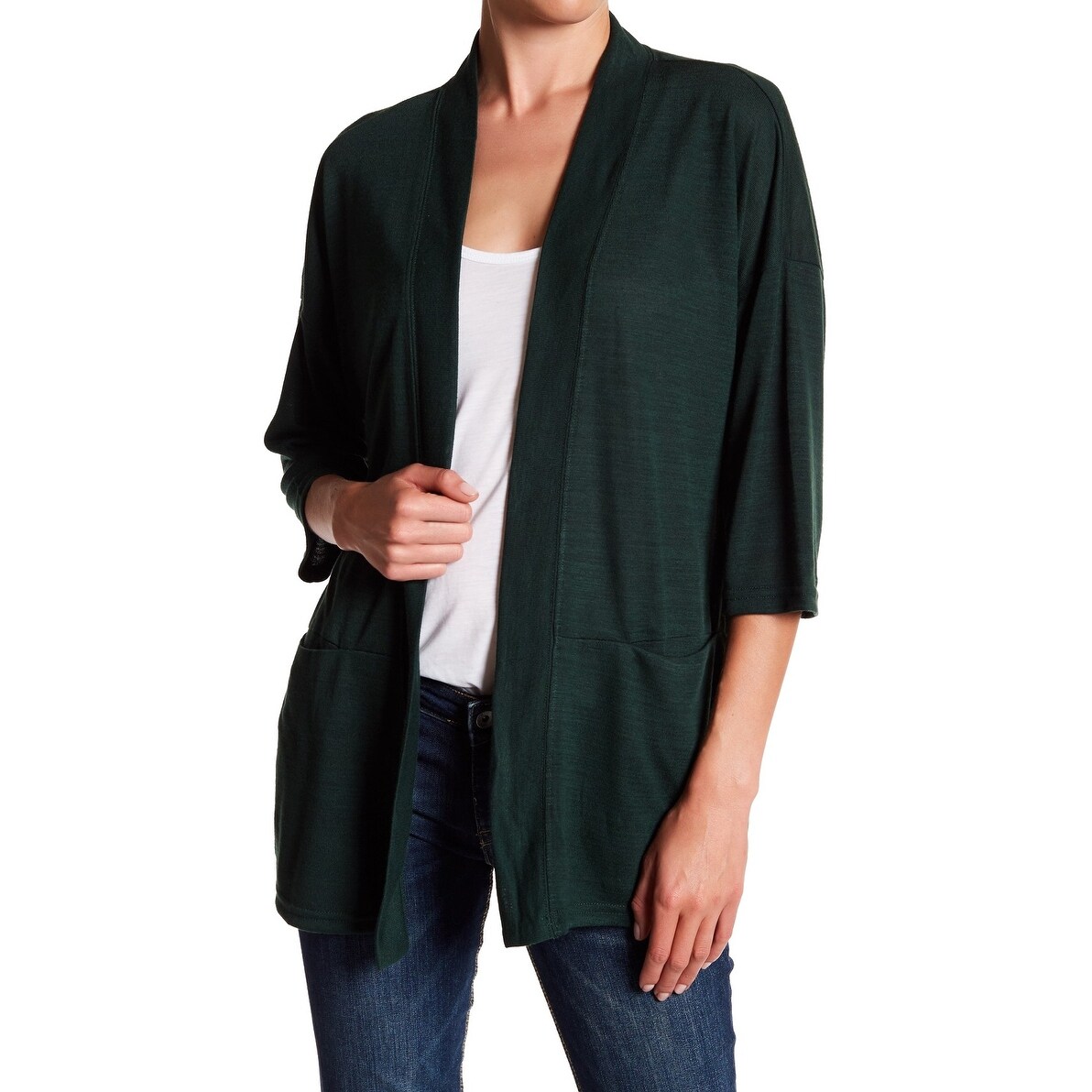 emerald green cardigan sweater