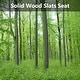 preview thumbnail 6 of 9, 49 1/2'' Patio Park Garden Bench Porch Path Chair Outdoor Deck Cast
