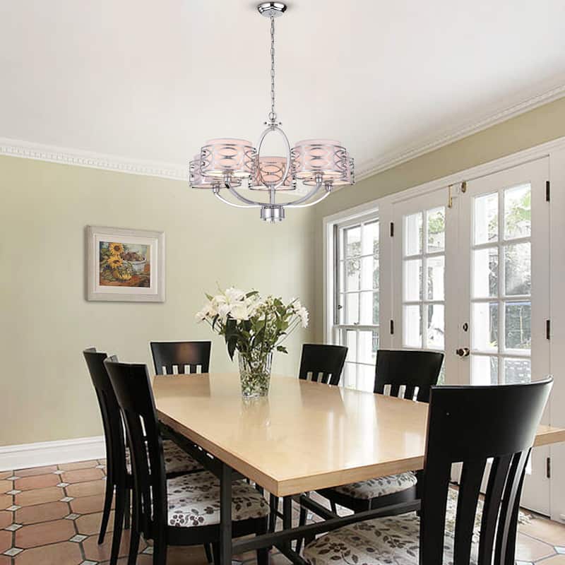 Asios 5-Light Drum Chandelier