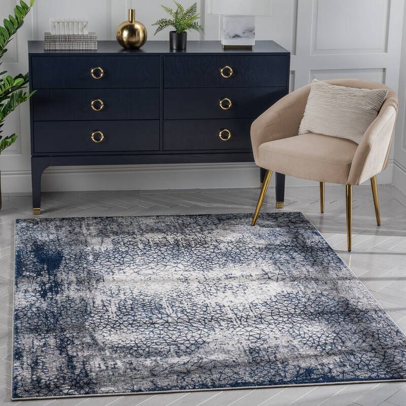 Well Woven Cairo Joelle Abstract Floral Vintage Area Rug Bed Bath