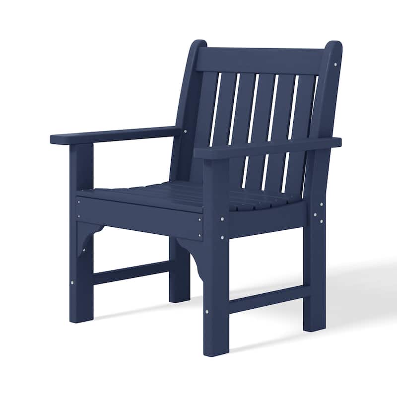 Laguna Outdoor Dining Poly Garden Arm Chair (Set of 2)