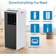 preview thumbnail 6 of 6, 8000 BTU Portable Air Conditioner, Air Conditioners 3-in-1 Compact Fast Cooling Indoor AC Unit