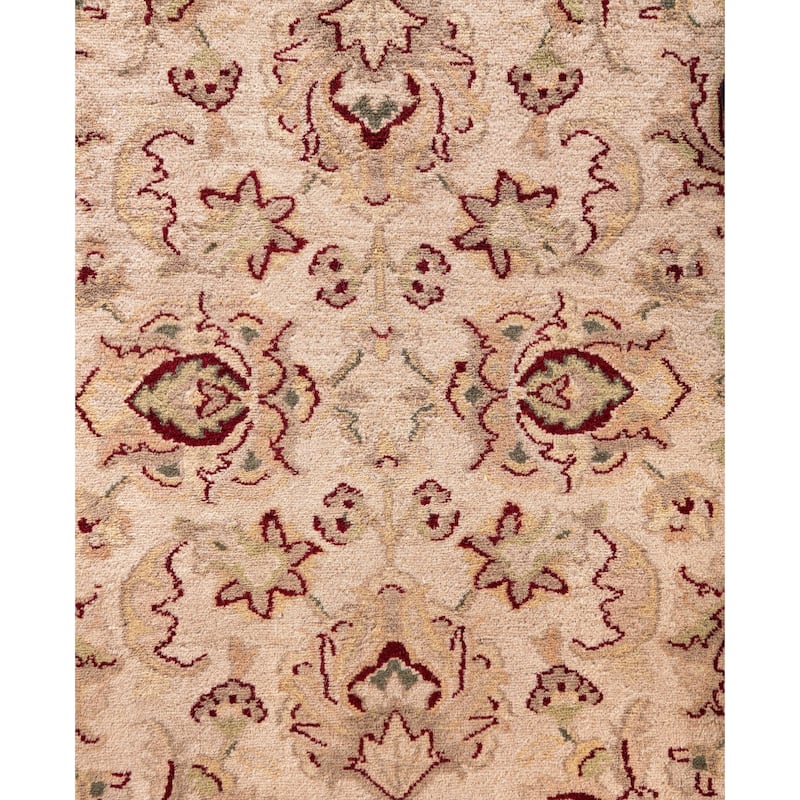 Overdyed One-of-a-Kind Hand-Knotted Runner Rug - Beige - 2' 7" x 10' 7"