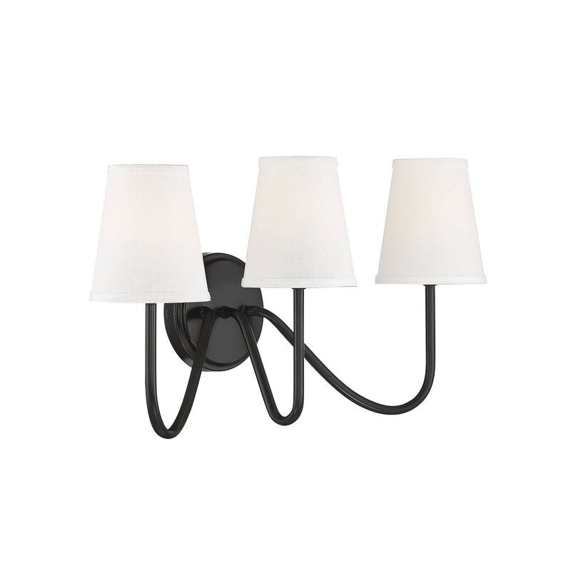 Trade Winds Lighting Madison 3-Light 11" Wall Sconce