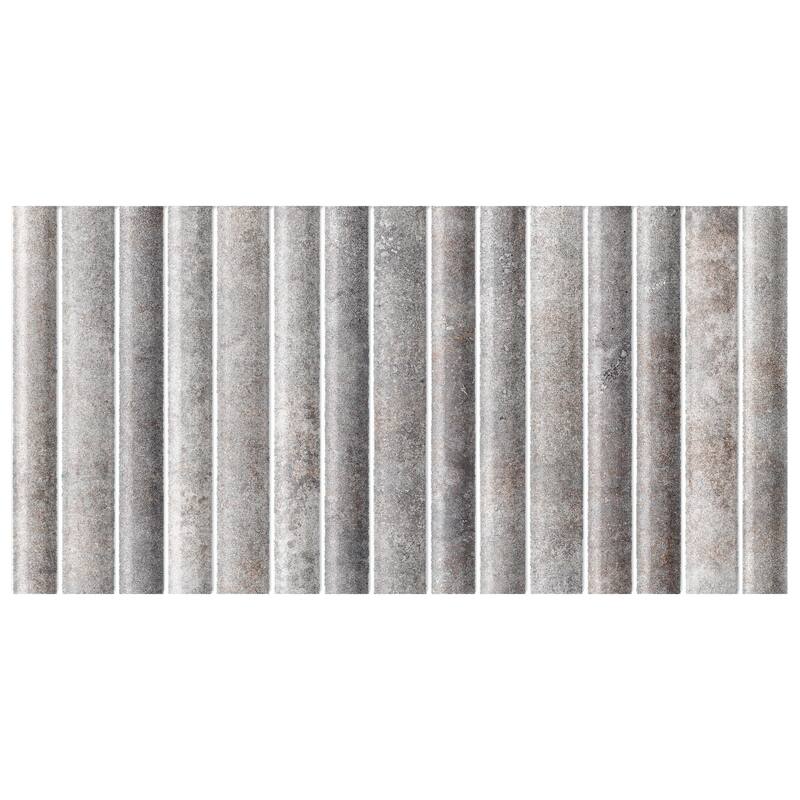 Merola Tile Rubik Greige 5-7/8" x 11-3/4" Ceramic Wall Tile