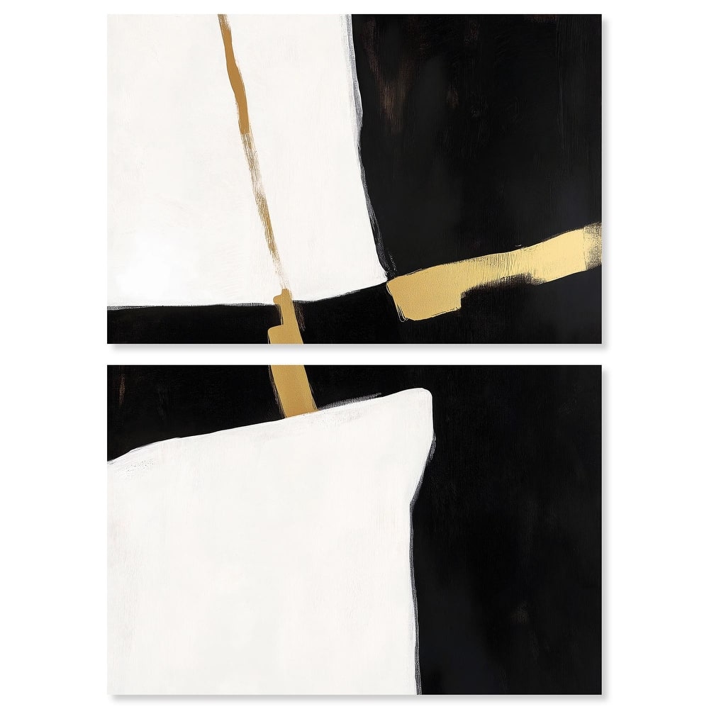 Urban Grid II Canvas Set of 2 by Art Remedy, Gallery Wrapped