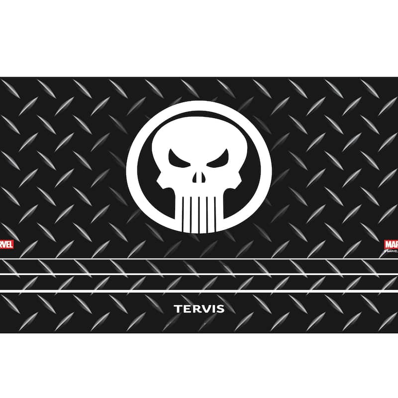 Tervis Traveler Marvel Punisher Black Triple Walled Insulated Travel Tumbler, Stainless Steel