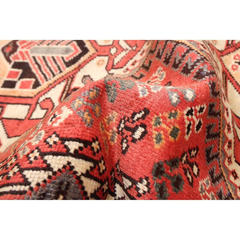 ECARPETGALLERY Hand-knotted Konya Anatolian Light Red Wool Rug - 3'10 x 8'9