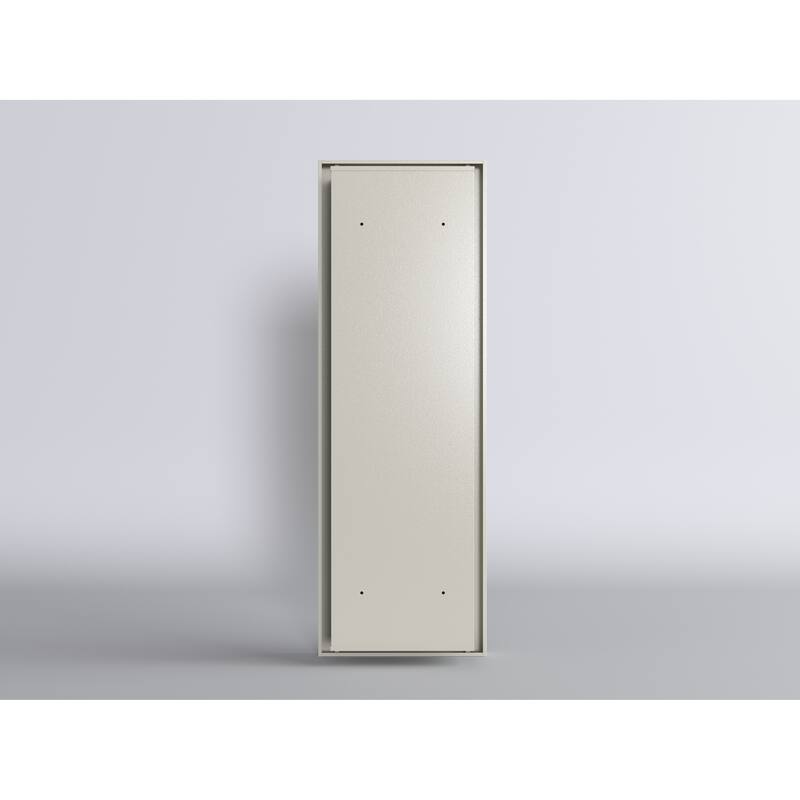 Wall Gun Safe, Gun Safes for Home, Wall Safes Between The Studs, Quick-Access Rifle Safe with Removable Shelf
