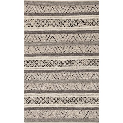 Carbon Loft Schmidt Chevron Wool Area Rug - 2' x 3'
