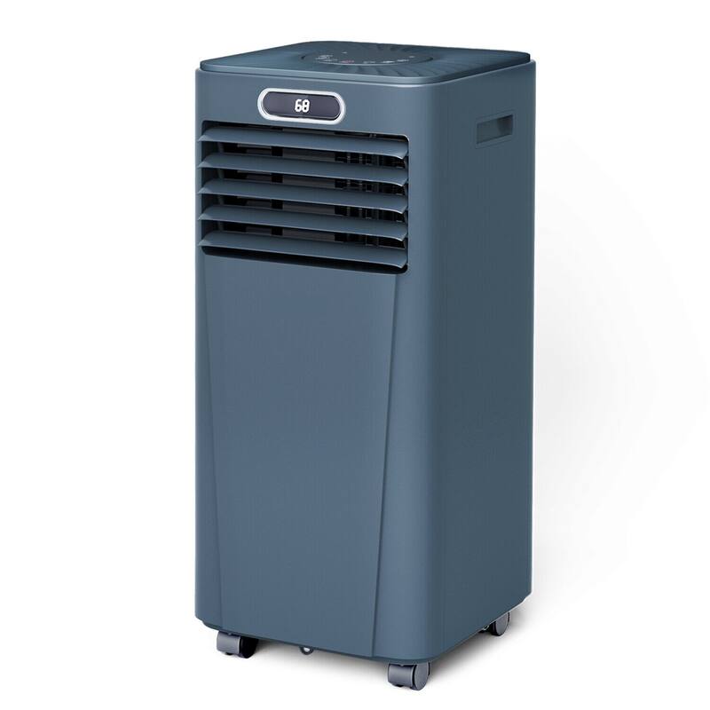 Gymax 8000 BTU 3-in-1 Portable Air Conditioner ASHRAE AC Unit Air - Black