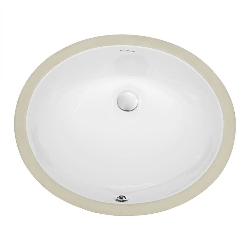 Monaco 18" Oval Under-Mount Bathroom Sink