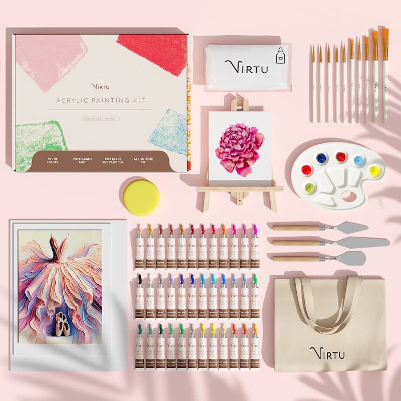 Virtu Acrylic Paint Set Kit