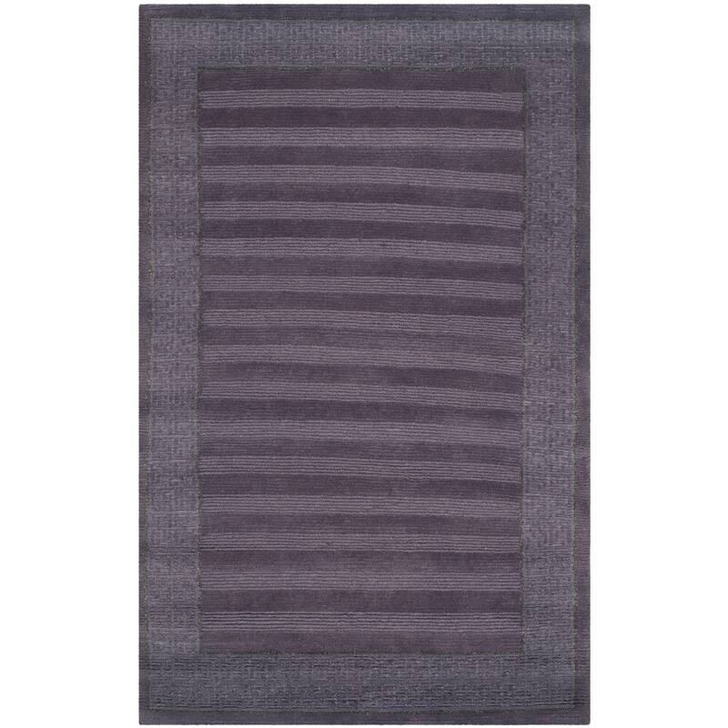 SAFAVIEH Couture Hand-knotted Nepalese Vilna Wool Rug - 3' x 5' - Purple - Rectangle