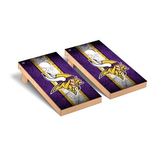 Minnesota Vikings NFL Football Vintage Cornhole Board Set 2