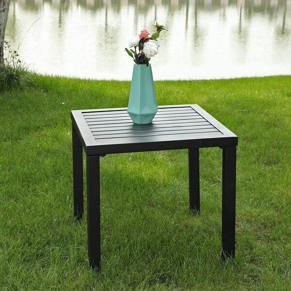 Small black bistro new arrivals table