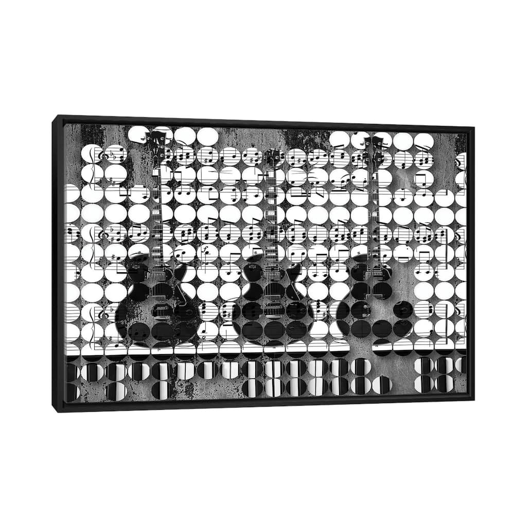 iCanvas "Electric Guitars" by Irena Orlov Framed