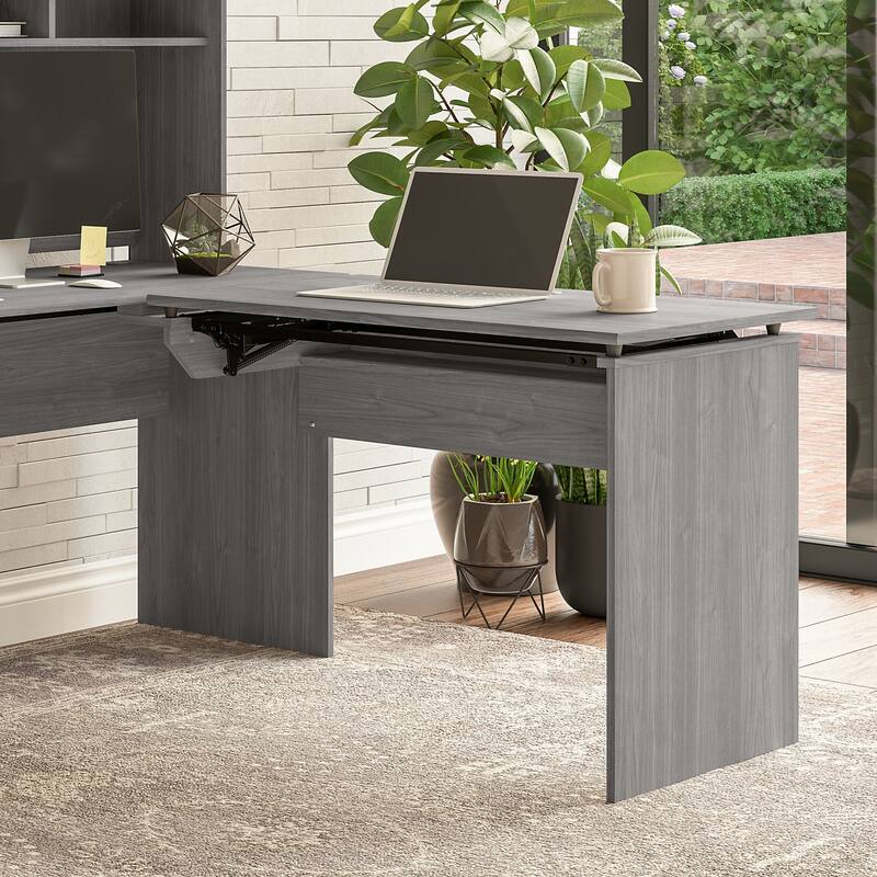 Cabot 3 Position Sit to Stand Desk Return by Bush Furniture