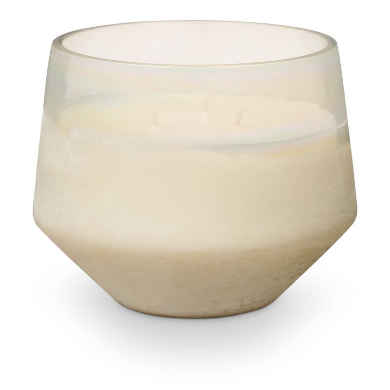 ILLUME Noble Holiday Winter White Candle - Large Baltic Glass