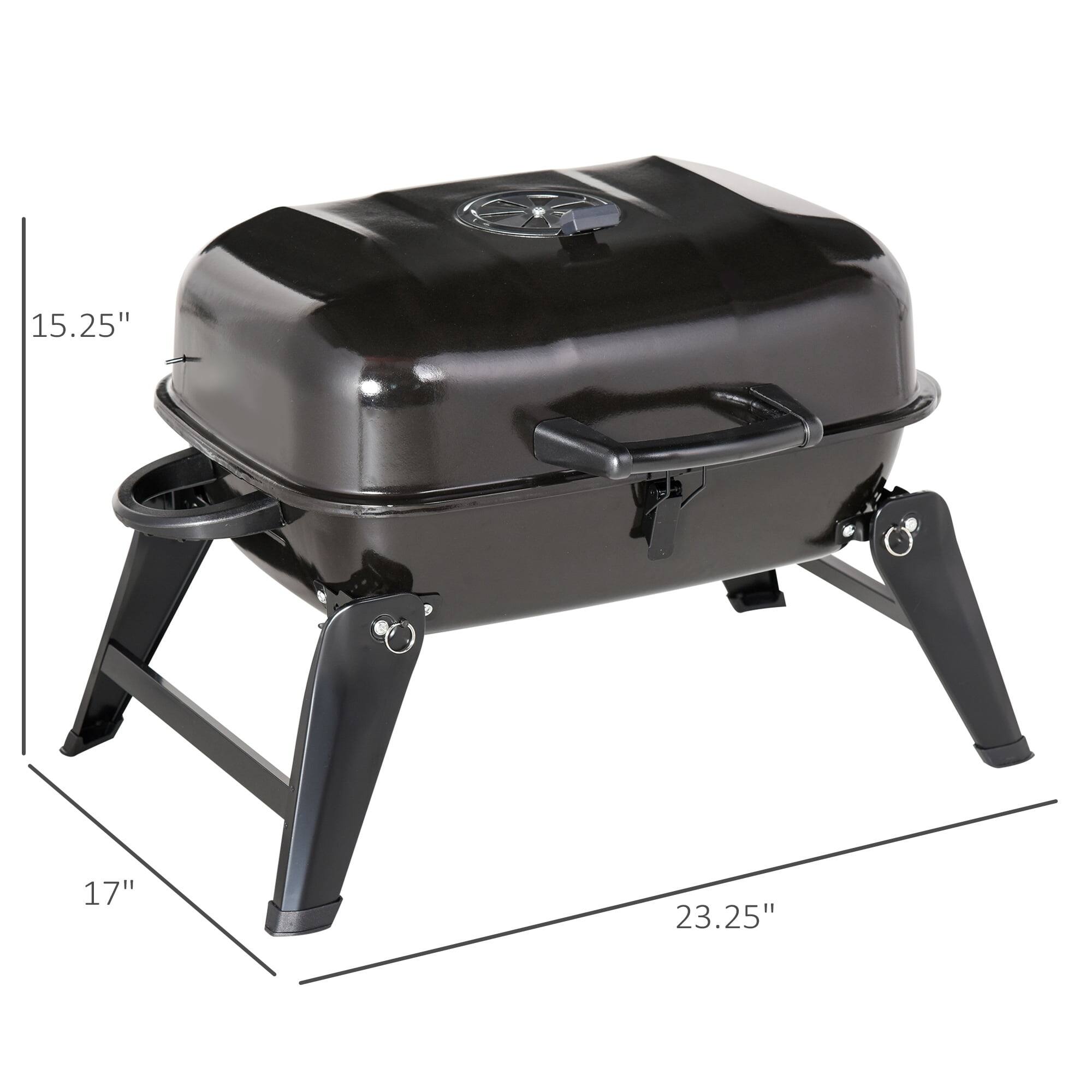 Portable folding outdoor desktop charcoal grill Bed Bath & Beyond
