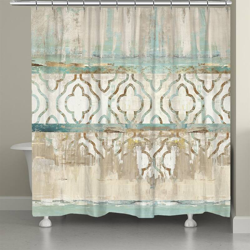 Laural Home Ancient Empire 71" x 72" Shower Curtain