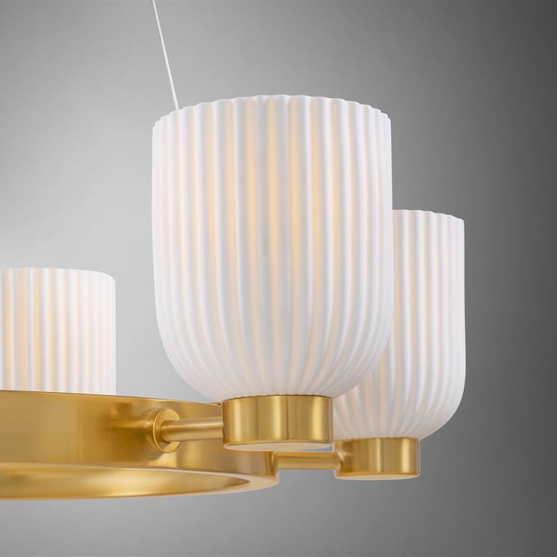 Savoy House 1-3170-6 Isla Blanca 6 Light 32" Wide Chandelier