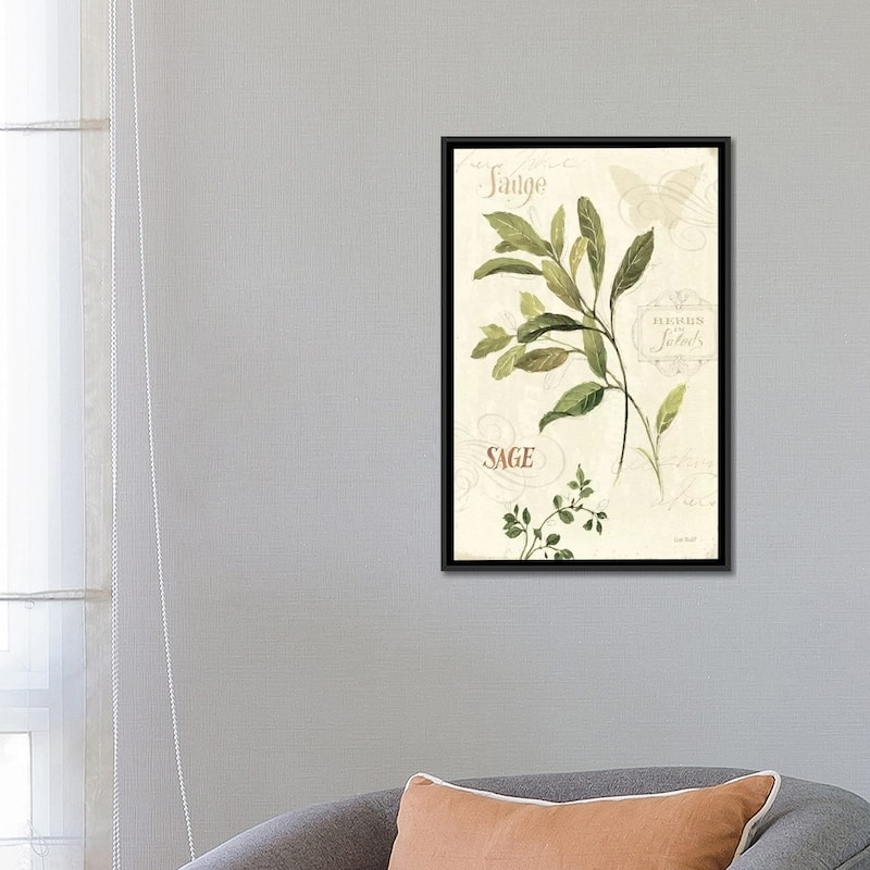 iCanvas "Aromatique IV" by Lisa Audit Framed Canvas Print