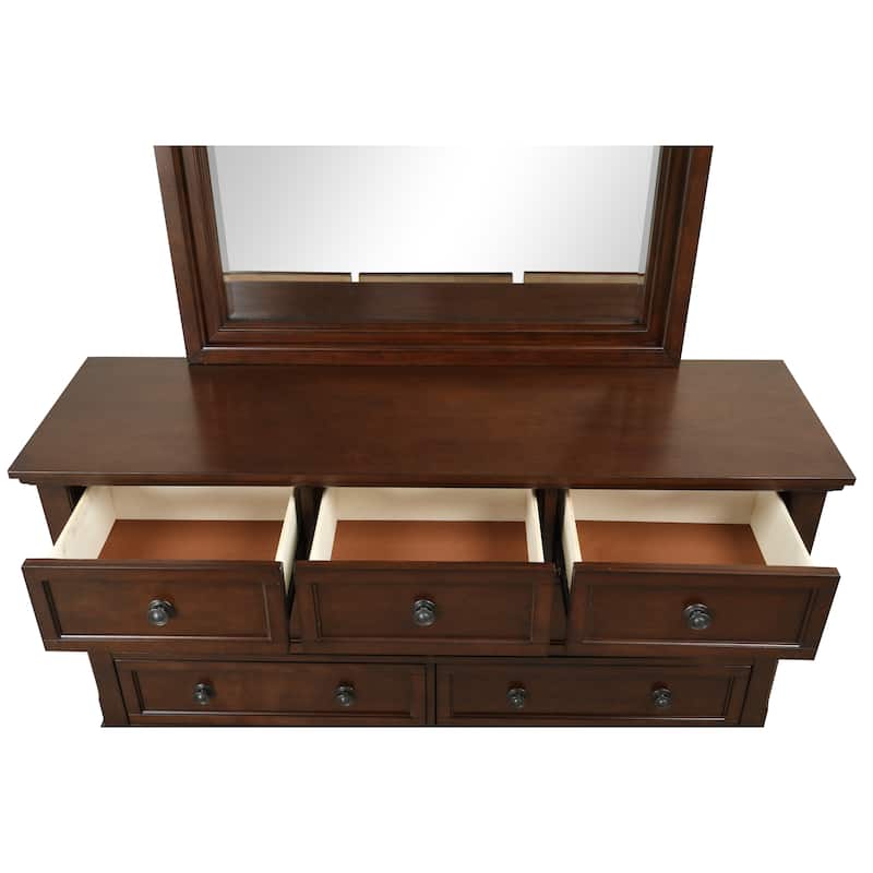 Glory Furniture G8910-D Dresser Rustic Cherry