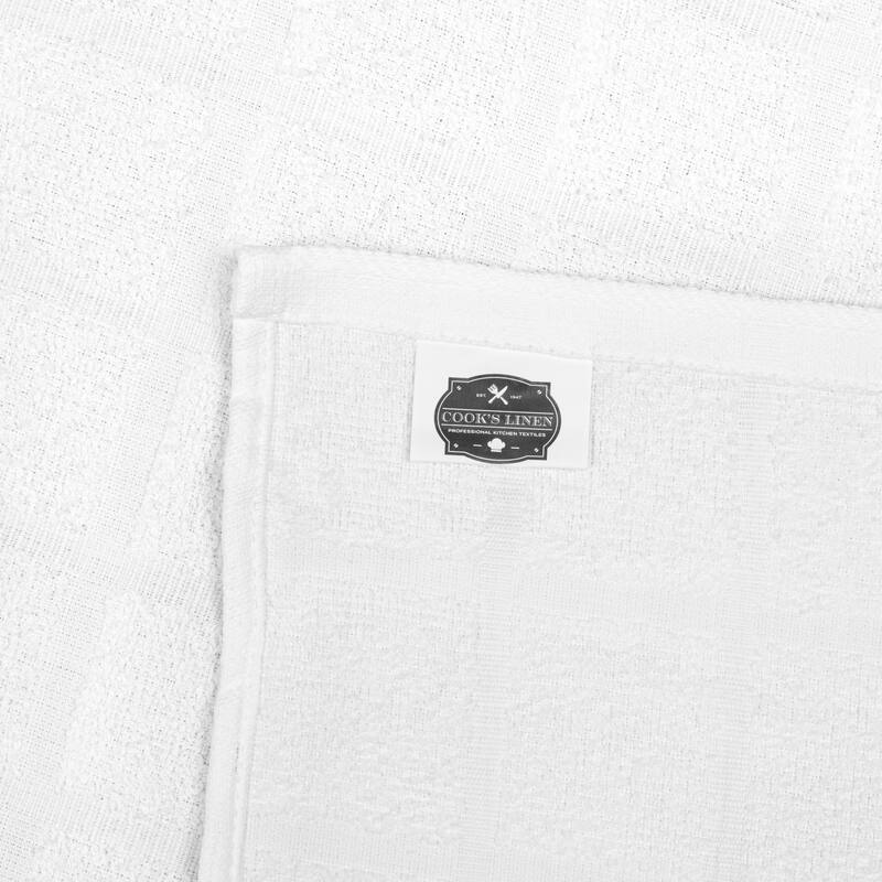 Cooks Linen Kitchen Towels - 12 Pack - 15x25