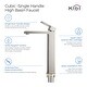 preview thumbnail 11 of 25, Lead Free Solid Brass Single Handle Bathroom Vanity Sink Faucet with Water Hose