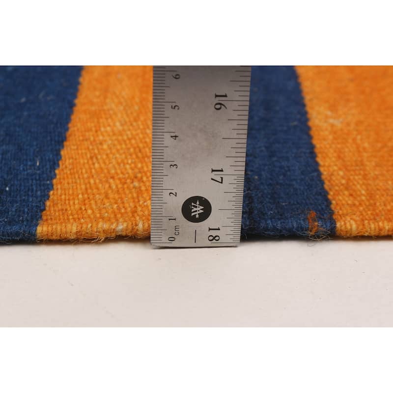 Ankara Orange Kilim 5'0" x 7'10" - 5'0 x 7'10