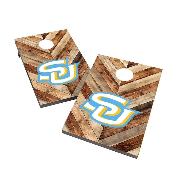 slide 2 of 5, Southern University Jaguars 2x4 Cornhole Bag Toss Game