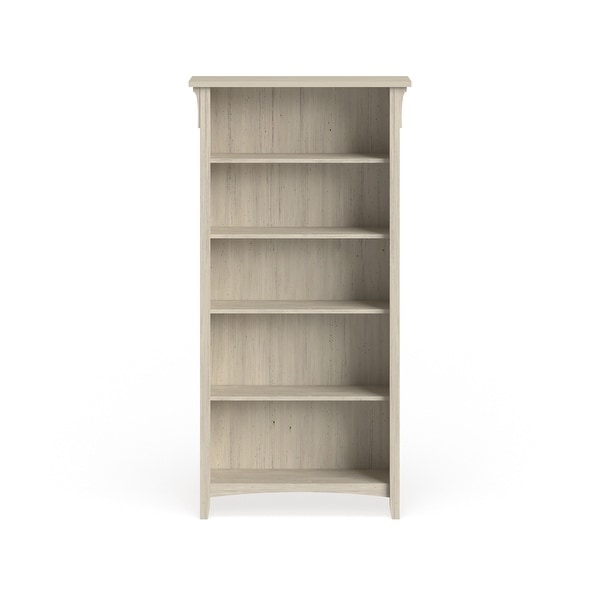 Antique White 5 shelf Bookcase 31.73