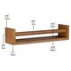 preview thumbnail 22 of 27, Wallniture Utah Wood Wall Shelves for Book and Toy Storage (Set of 2)