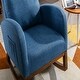 preview thumbnail 16 of 14, Modern Rocking Chair for Nursery with Solid Wood Leg