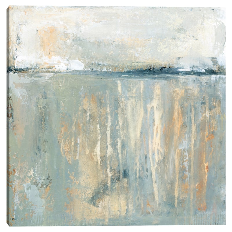 Brighter Days by Carol Robinson Canvas Art Print - Blue