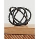 preview thumbnail 1 of 3, Signature Design by Ashley Barlee Black Sculpture - 6.5"W x 8.88"D x 6.75"H 6.5"W x 8.88"D x 6.75"H - Black