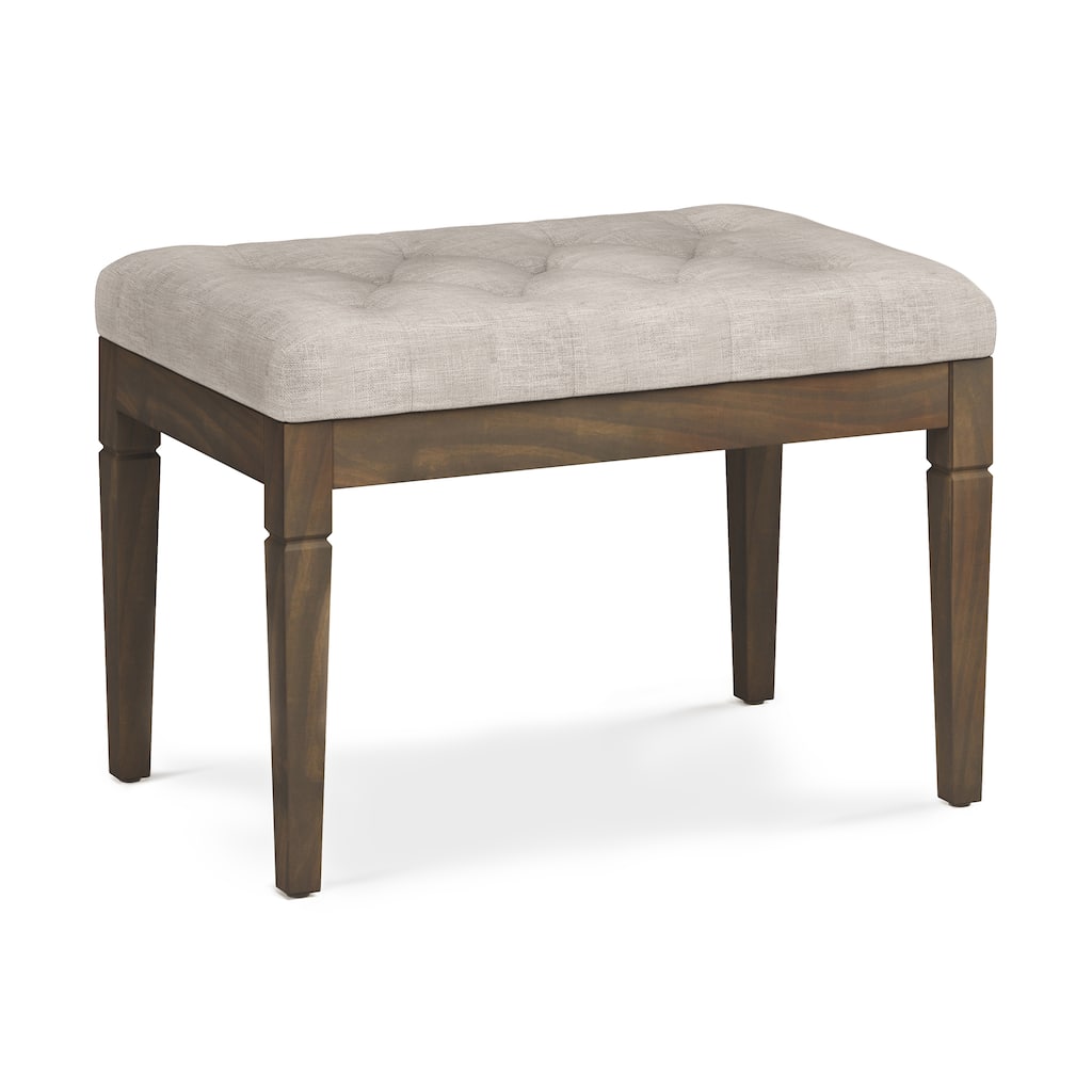 Modern Small Tufted Ottoman Bench